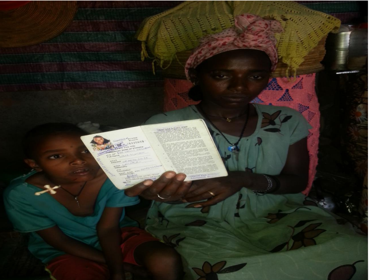 Freweini Welehans - wife of martyr's son (ፍረወይኒ ወልደሃንስ - በዓልቲ ገዛ ወዲ ስውእ ተጋዳላይ)