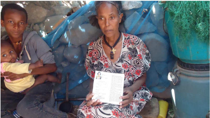 Mrs. Mulu Embaye - Mother-in-law of Marty  (ሙሉ እንባየ - ሓማት ሰማእት)